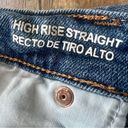 Wild Fable  Distressed High Rise Straight Medium Wash Jeans Size 12 Photo 5