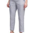 DKNY  Gray Flat Front Cropped Ankle Chino Dress Pants Women's Size 6 Photo 0