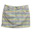 Slazenger Size 8  Womens Golf Plaid Skort Skirt Undershorts Pockets Photo 1