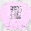 Taylor Swift NEW  The Eras Tour Pink Crewneck Photo 2