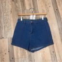 Pretty Little Thing NWT pretty little things disco fit shorts denim size 6 Photo 4