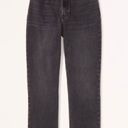 Abercrombie & Fitch A&F Curve Love Ultra High Rise 90s Straight Jean Photo 0