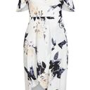 City Chic  Delicate Floral Cold Shoulder Maxi Dress Large 20 NEW Photo 2