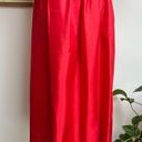 Lanz Salisbury Lanz Originals Vintage 1980s Red Skirt & Top Set Photo 7