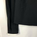 Athleta  Black Cloudbreak Ribbed Rashguard Long Sleeve Swim Top L Photo 4