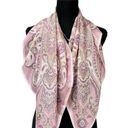 Oscar de la Renta  Vintage Silk Scarf Photo 11