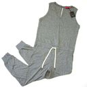 n:philanthropy NWT  Flower Jumpsuit in Heather Gray V-neck Jogger L $178 Photo 1