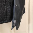 BCBGMAXAZRIA BCBG MAX Adria Faux Leather Textured Jacket Sm-EUC Photo 2