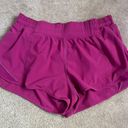 Lululemon Ripened Raspberry 2.5 Inch Hotty Hot Shorts Photo 0