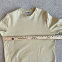 COS Warm Yellow Crew Neck  Cotton Cozy Comfort Sweatshirt Women’s Size Medium Photo 6