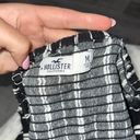 Hollister Black & White Striped Tank Top Photo 2