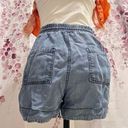 Universal Threads Adjustable High Waisted Feaux Denim Shorts Photo 1