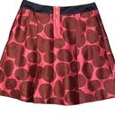 Juicy Couture NWOT!  Apple Pear Print Pleated Silk Fit & Flare Skater Skirt 8 Photo 4