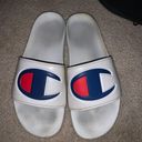 Champion White Slides Photo 0