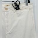 Marine layer 🆕 NWOT  Bridget Slim Wide Leg Crop Pant Antique White Cream Size 14 Photo 8