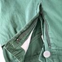 American Vintage Periscope Vintage 100% Cotton Green High Rise Lightweight Jean Shorts Retro 13 Photo 2