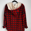 Button Up Sherpa Flannel Multiple Size M Photo 1