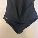 Speedo  One Piece‎ Black Swimsuit Size 8 Photo 2