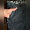 Lee Blue  No Gap Waistband Wide Leg Jeans With Front & Back Pocket Buttons SZ 8P Photo 6