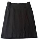 CAbi  Skirt Womens 4 Black Straight Pencil Knee Length Stretch Skirt Photo 0