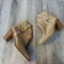 Rebecca Minkoff  9 Brown Block Heel Cowgirl Suede Boots Photo 0