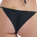 Body Glove NWT  SMOOTHIES BRASILIA SIDE-TIE BIKINI BOTTOM - BLACK Photo 1