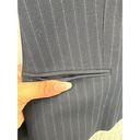 CHAPS  Womens Blazer Sz 10 Navy Pinstripe Pockets Short Classic Careerwear Photo 1