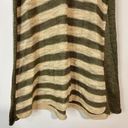 Michael Stars  Women's Paloma Striped Tank Top Cream Green Size 1 EUC Photo 2