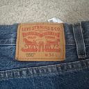 Levi's 550 Dark Wash Denim Jorts Photo 2