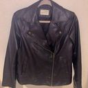 Universal Threads Universal Thread Women's Moto Jacket Black Faux Leather Quilted Size S Photo 0