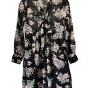 Ban Jara NWT,  Floral Babydoll Mini Dress, Sz XS Photo 2