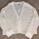 American Eagle Cream Cardigan Photo 0