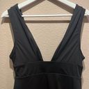 ANDIE  Mykonos Women’s Black One Piece Plunge Swimsuit Size Large Photo 6