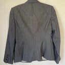 Anne Klein grey wool blend blazer suit jacket stretch lined Women’s size 8P Photo 11