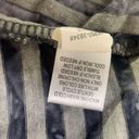 Live and let live  Open Front Asymmetrical hem Gray Striped Cardigan Size Medium Photo 11