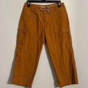 Mountain Hardwear  Brown Cargo Cropped Pants Size 6 🟩 Photo 0