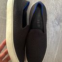 Rothy's  Mesh Honeycomb Knit Black Slip On Sneakers Photo 9