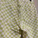 PacSun Checkered Lime Jeans Photo 3