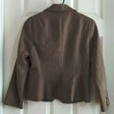 Laundry by Shelli Segal  Brown Striped Regular Fit Blazer Jacket Size 4 EUC #7979 Photo 3