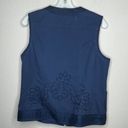 Coldwater Creek  Vest Navy Photo 2