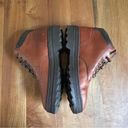 st. john's bay Vintage UNWORN St. John’s Bay Brown Leather Women’s Hiking Boots Made In Italy 8 Photo 1