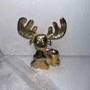 Krass&co Vintage JJ, Jonette Jewelry ., Moose Pin, Goldtone, Signed Photo 2