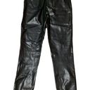 Wilfred  FREE Womens Size 4 Black Faux Leather High Rise Slim Fit Legging Pants Photo 1