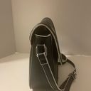 Pull & Bear  Black Front Clasp Patched Crossbody Bag Photo 3