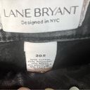 Lane Bryant  Womens Plus Denim Black Jean Size 20R Straight Leg Casual Streetwear Photo 2