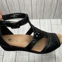 Earth Origins 1194- Womens Hermia Ankle Strap Black/Tan Size 8.5M US Photo 3