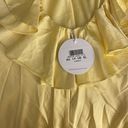 Selfie Leslie NWT  Alba Frill Trim Mini Dress Lemon size xl au 14 yellow Photo 10