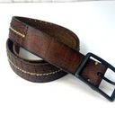 American Eagle  AEO Leather Belt Riveted Bohemian Boho Gypsy Small Photo 0