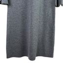 Talbots  Merino Wool Flounce Sleeve Sweater Dress Shift in Gray, Size Small Photo 8