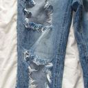 Tinseltown Medium Blue Jeans With Rips Photo 2